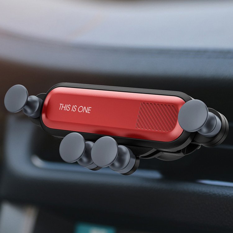 simr mini Car Air Vent Clip Mount No Magnetic Mobile Phone Holder GPS Stand Gravity Car phone Holder
