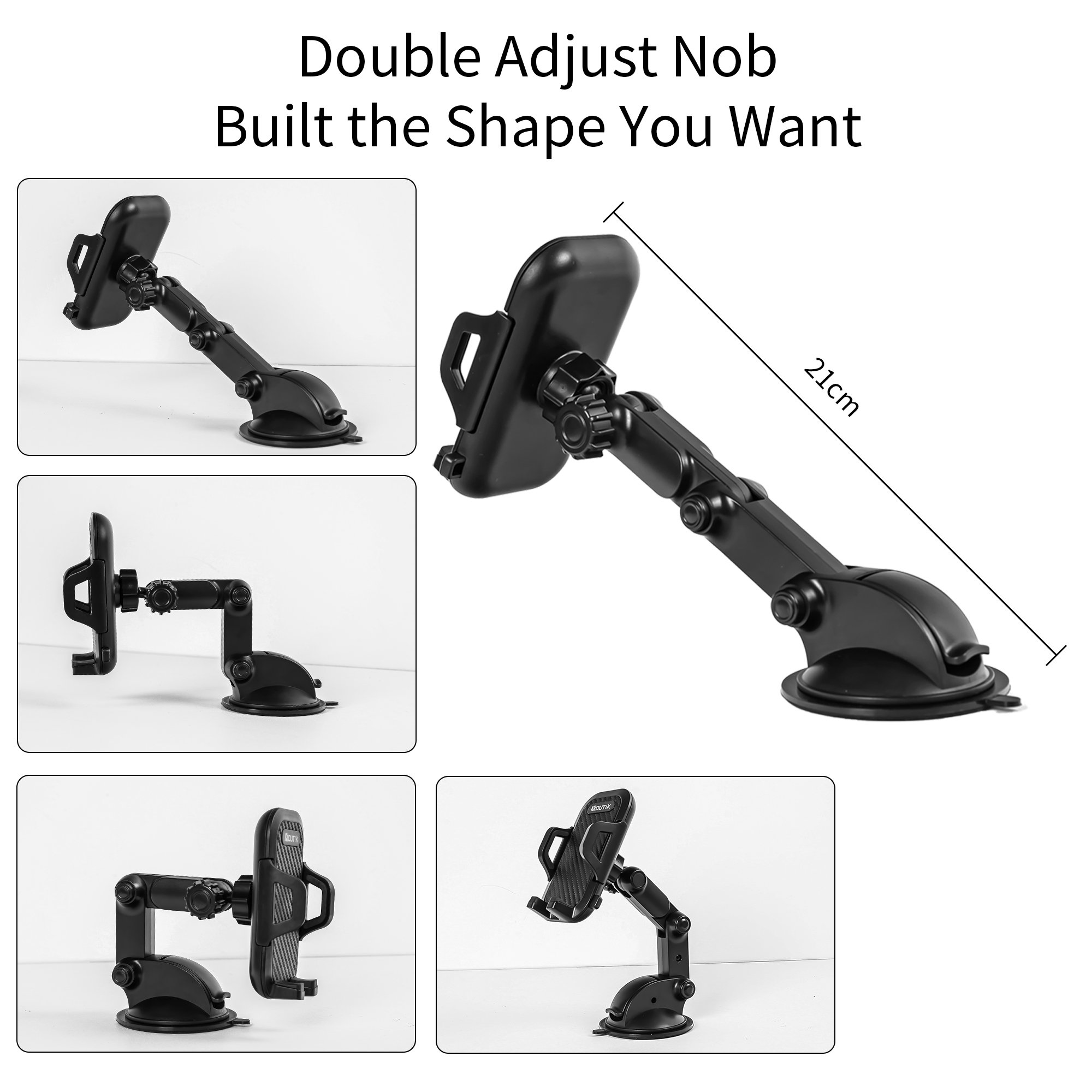 hot sale telescopic phone holder car car mobile phone holder retractable Smartphone Holder