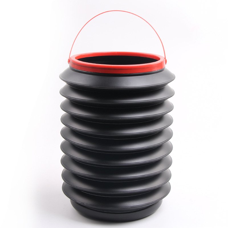 Hot Sell Foldable Thickened Waterproof Car Trash Bin PP Auto Storage Boxes Litter Garbage Can Dust Bin For Car Organizers