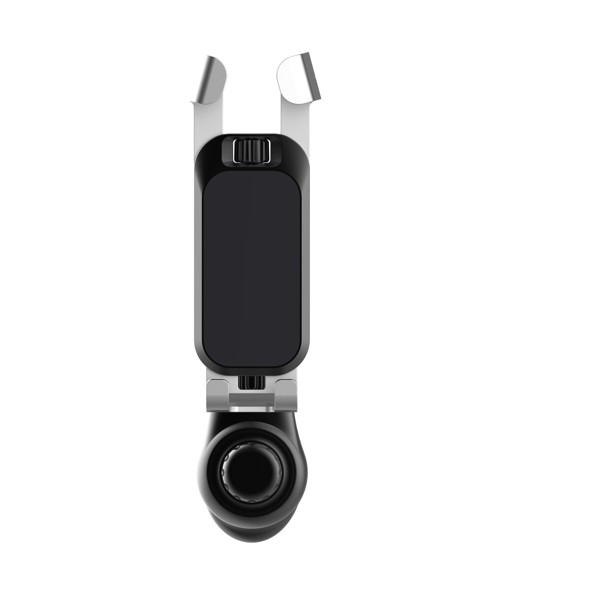 2024 gravity Elastic force metal support car vent supports Black color cell phone stand for car