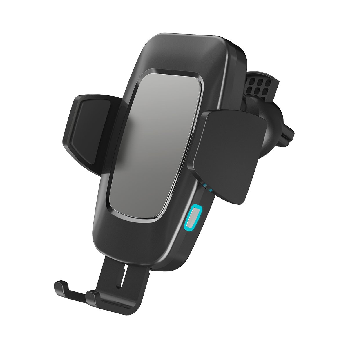 New Products 2 In 1 Electric Easy One Touch Shipping Free Air Vent Bracket Mobile Phone Car Wireless Charger Holder Phone
