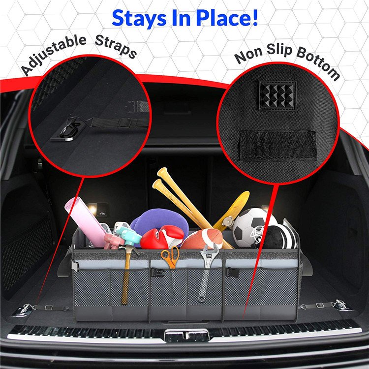Adjustable Compartment car trunk organizers