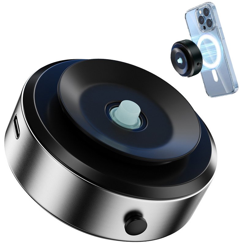 2024 New Car Gym Mirror Smooth Surface Vacuum Magnetic Suction Cup Phone Holder for Magsafe iPhone 15 14 13 12