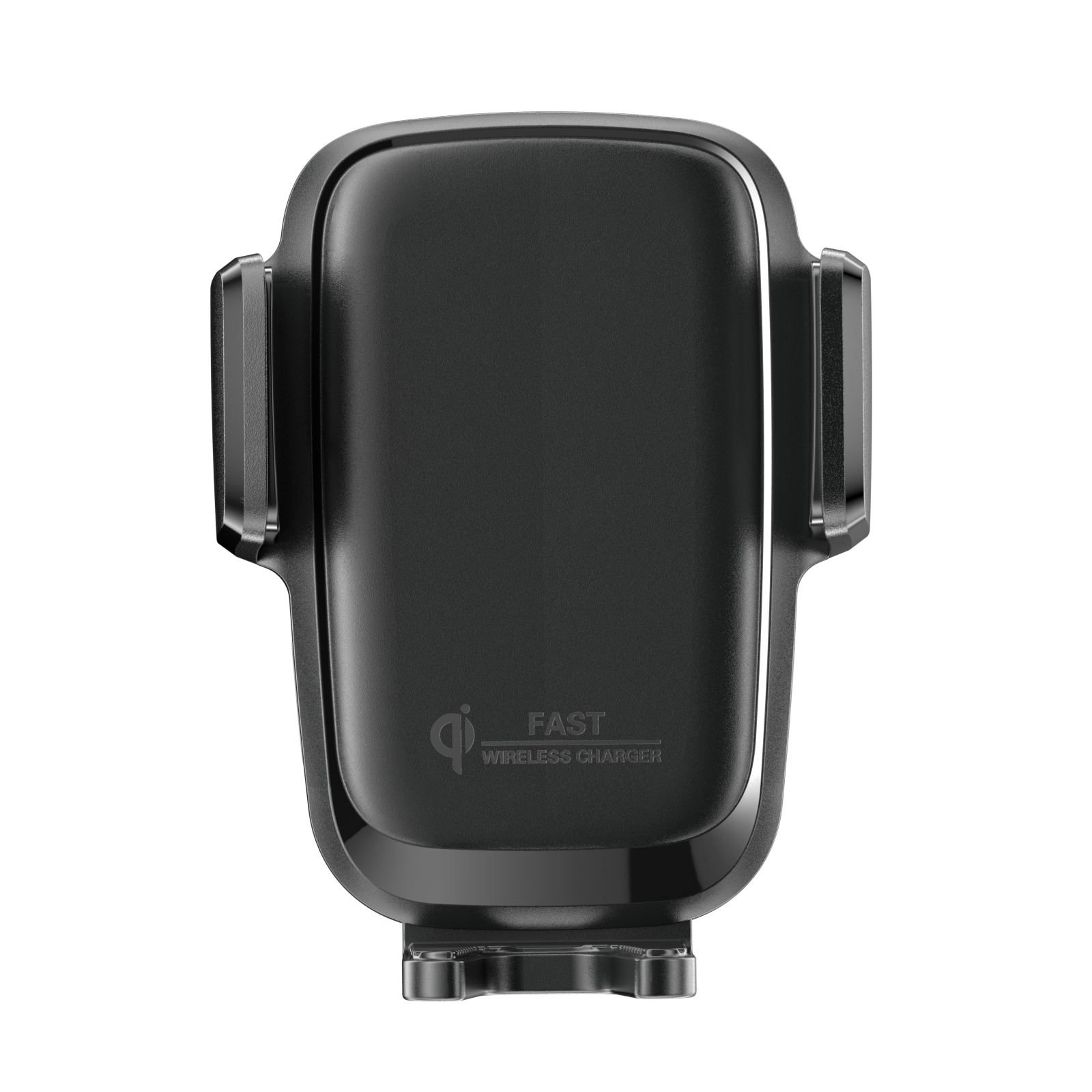This is one Patented Three-sides Auto Claming Design Qi 15W Wireless Car Mount FOD 360 Adjustable Mobile Phone Holder