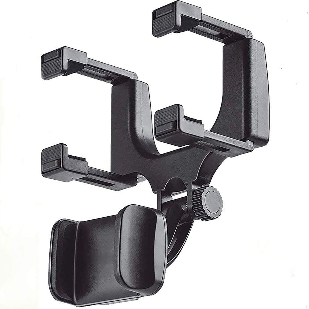 China Wholesale 360 Degree Rotation Car Phone Holder Rearview Mirror Mount GPS Stand Mount For Cell Phone
