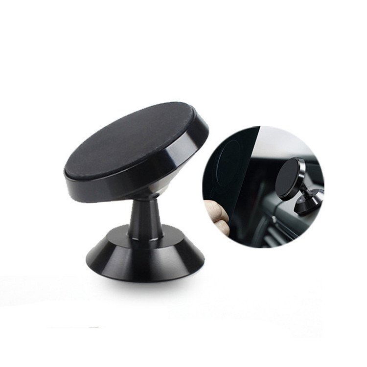 Universal 360 Degrees Rotate Magnetic Car Phone Holder Automobile Console Magnet Mount Mobile Phone Stand