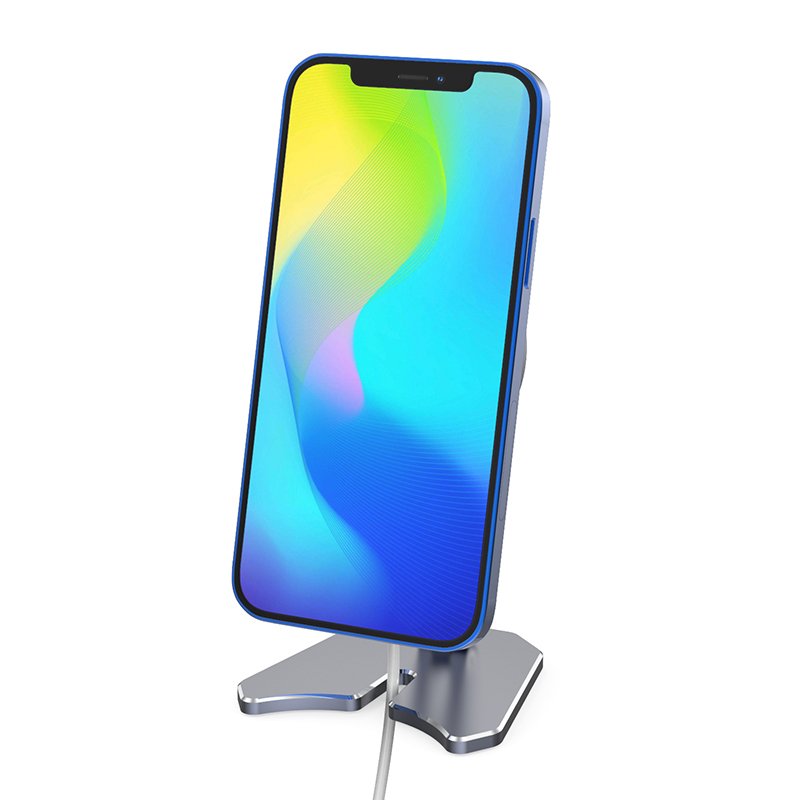 Hot Selling Factory customizable High Quality Magnet Wireless Charger Aluminum Alloy Mobile Phone Magnetic Metal Stand
