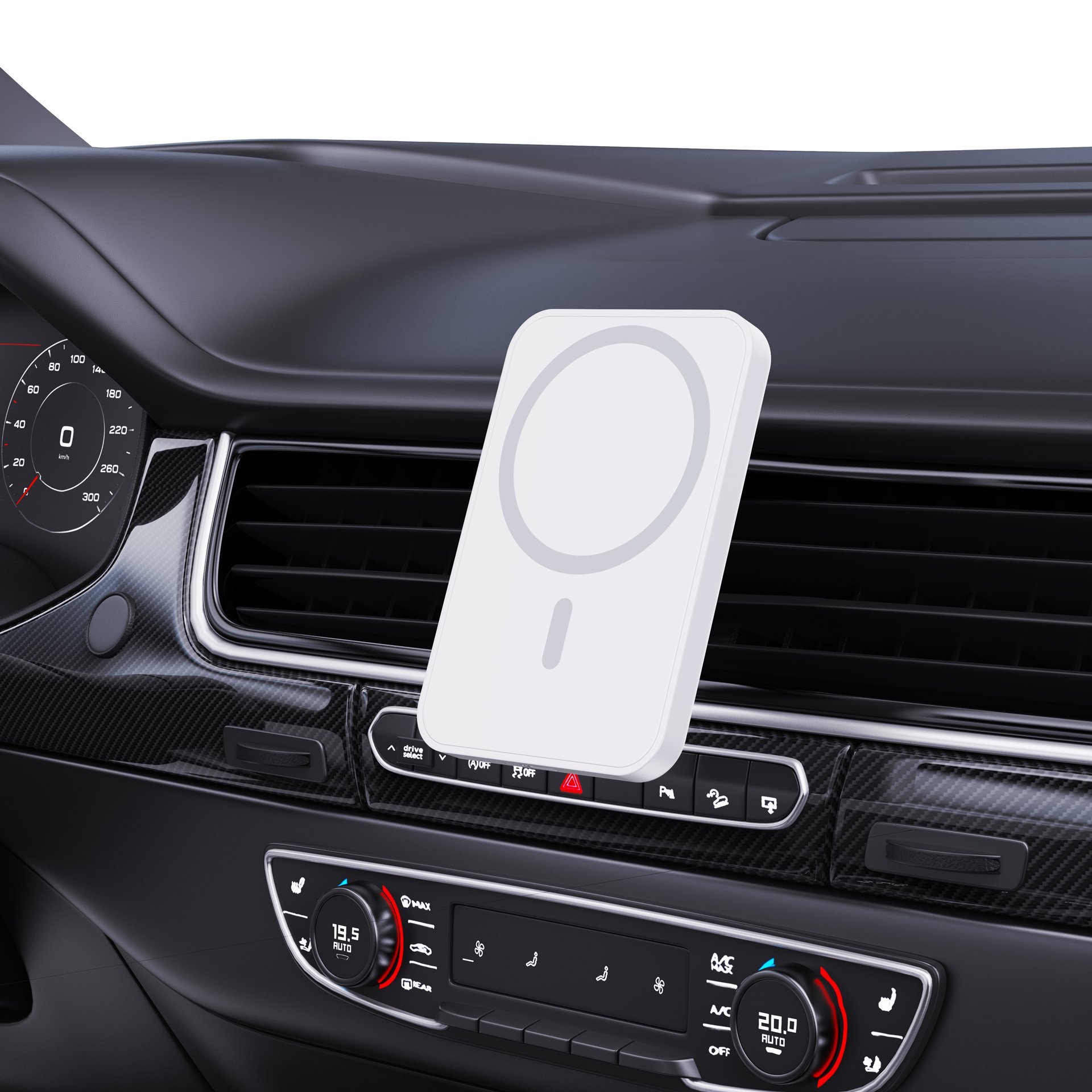 2024 New Arrival Magnetic Car Charger Wireless Phone Holder Magnet For Iphone 15 16 15W Fast Car Wireless Charger