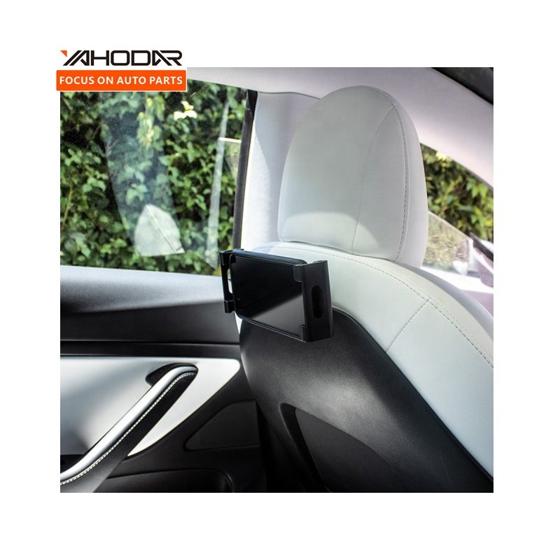 Car Accessories Phone Adjustable Car Holder Back Seat Phone Holder For Model 3 Y Seat Back Tablet Phone IPad Mounted