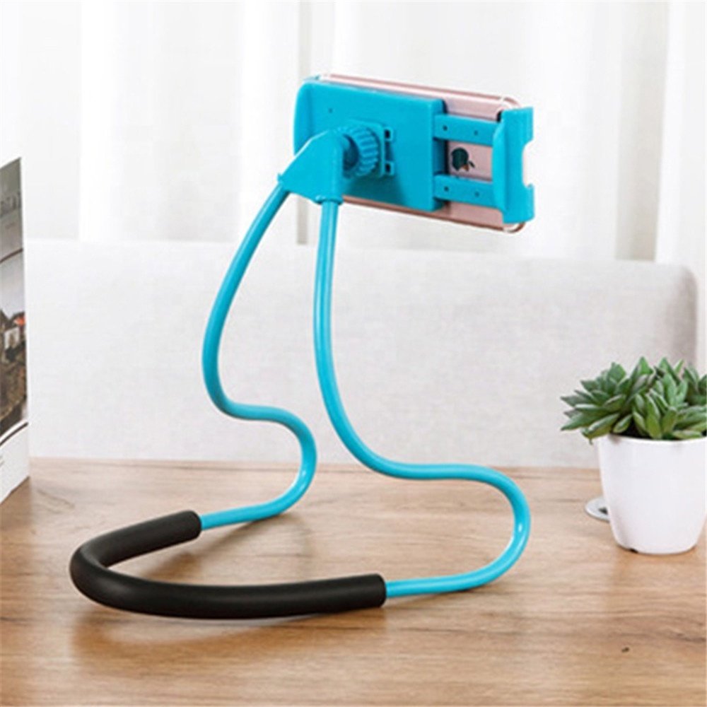 Multifunctional Universal Lazy Neck Phone Holder Lazy Bracket Stand with 360 degree Rotating Mounts