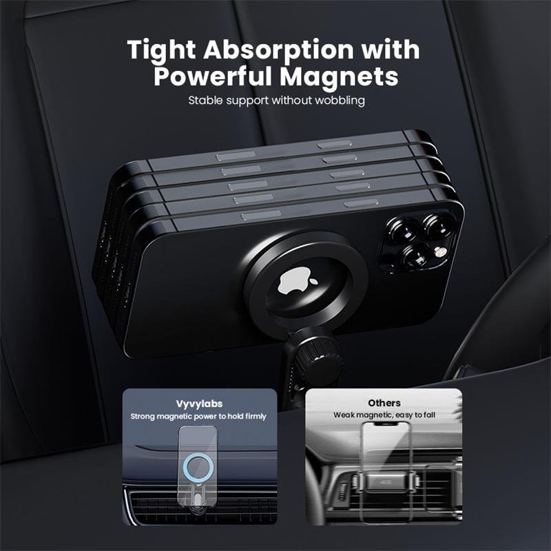 Vyvylabs L01 Magnetic Car Holder Air Outlet Version car mount air outlet car holder for all mobile phones