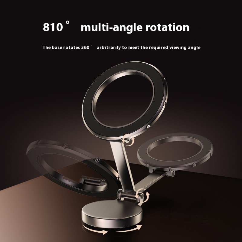 Folding Storage Design Universal Car Phone Holder Magnetic Dashboard Mobile Mount F122-Other Mobile Phone Accessories