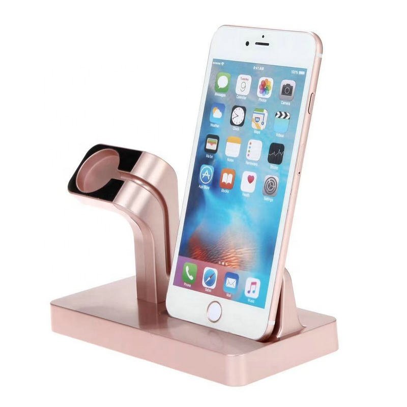 2024 Best Seller 2 in 1 Charging dock For Smart Phone For Watch USB Charge Docking Station Stock Cradle Holder Stand Charger