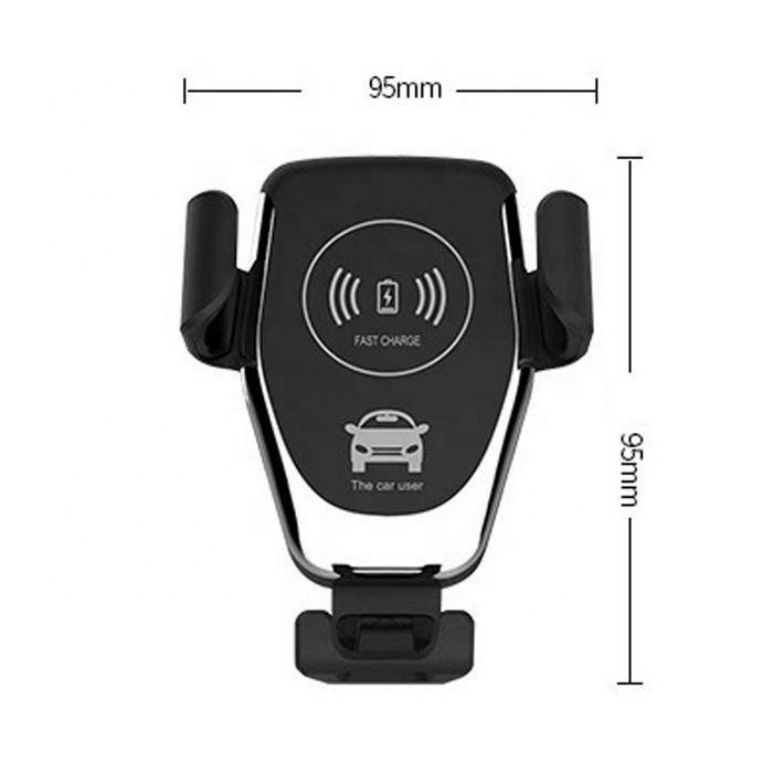 Qi Wireless Gravity Car Charger 10W Air Vent Mount Q12 Fast Charge Phone Holder for iPhone 8 8p X Xs Xr max 11 12 13 pro 14 mini