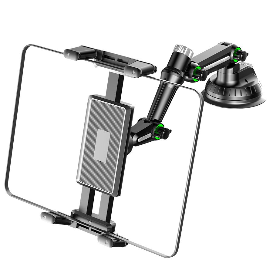 2024 Trending long arm Universal Car Suction Cup Phone Tablet Holder Bracket 360 Flexible tablet mobile holder