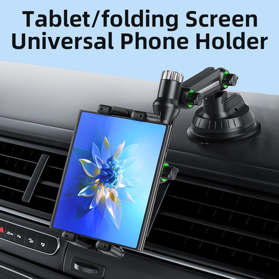 2024 Trending long arm Universal Car Suction Cup Phone Tablet Holder Bracket 360 Flexible tablet mobile holder