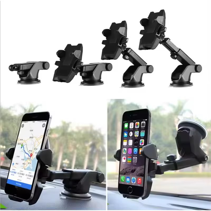 2024 Factory Universal suction cup Hands-Free stand Car Phone Holder Mount Universal 360 degree Rotation Windshield Dashboard