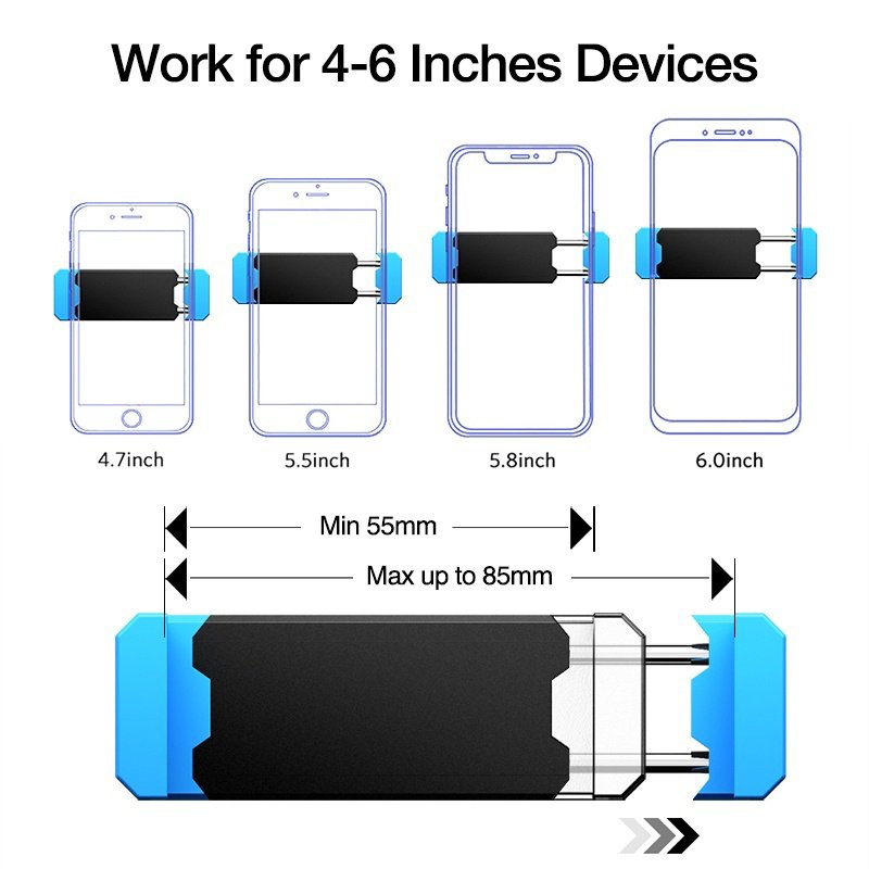 Universal Car Phone Holder Air Vent Mount Car Holder For Cell Phone in Car Mobile Phone Holder Stand Auto Parts