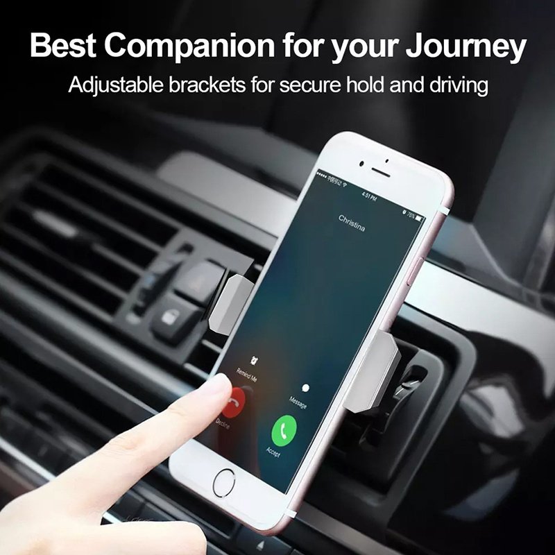 Universal Car Phone Holder Air Vent Mount Car Holder For Cell Phone in Car Mobile Phone Holder Stand Auto Parts
