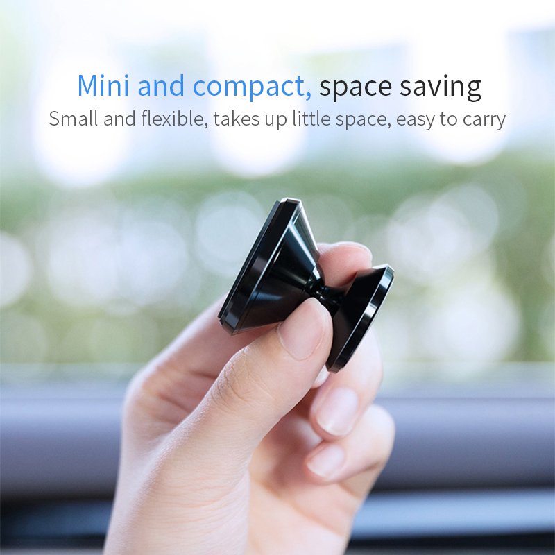 360 Magnetic Aluminium Alloy Customized Mini Stand Cell Phone Magnet Mount Car Phone Holder For Dashboard