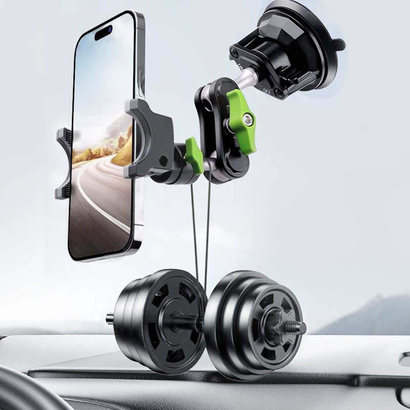 Lanparte Universal New Trending Ball Mount Car Holder Cell Phone Holder with Suction Cup Mount