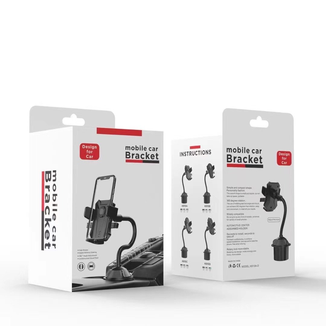 Wholesale Multifunctional 2 in 1 Car Organizer Durable Adjustable Bottle Drink Cup Cell Phone Mount Holder