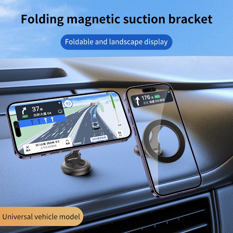360 degree rotating Universal tablet stand Car Metal Home Zinc Alloy magnetic cell Mobile phone holder for car