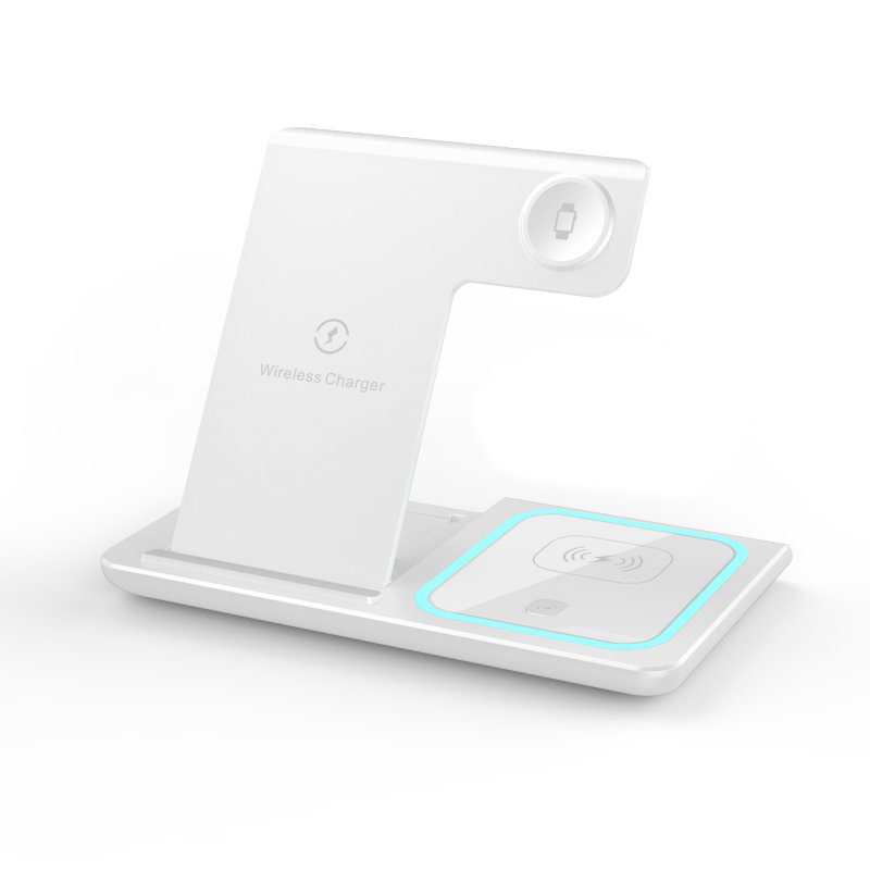 Wireless Charger 3 In 1 Stand Fast Charging Cell Phone Holder Multi-function Wireless Charger stand