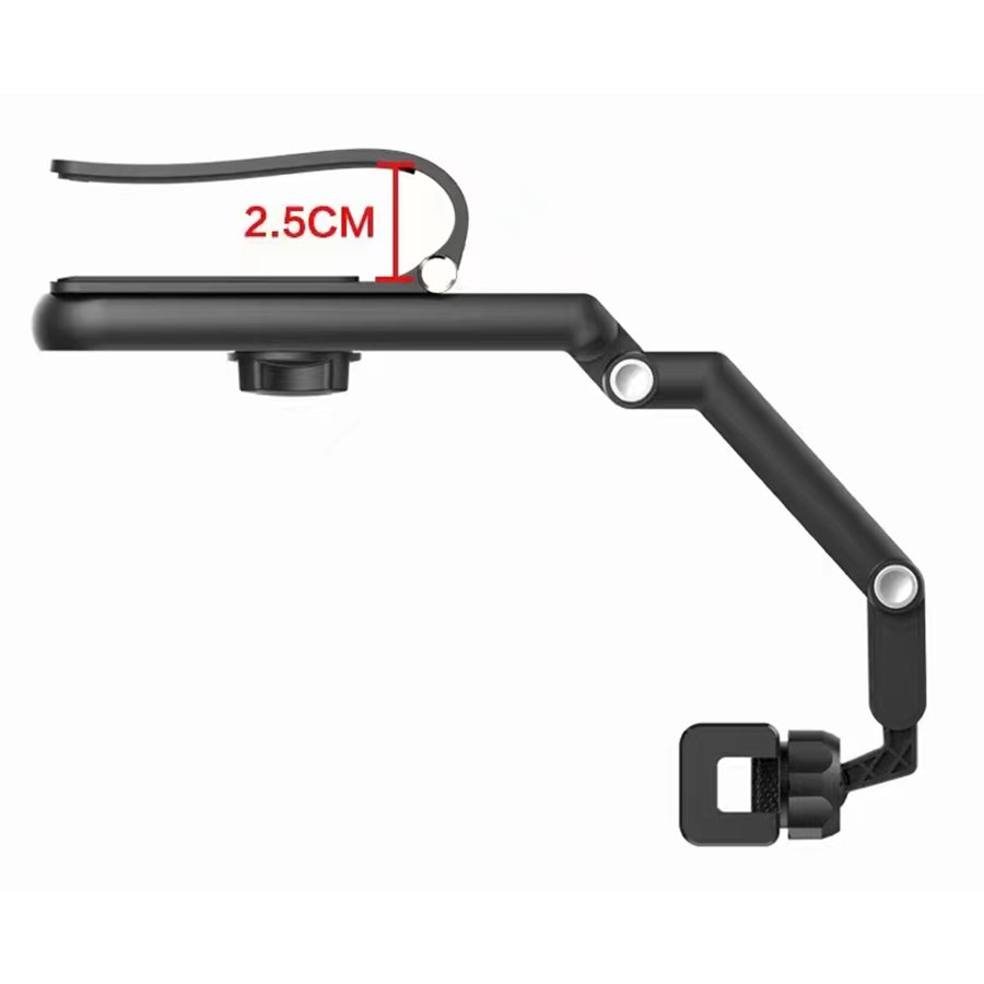 High Quality Multifunction 360 Degree Rotatable Foldable Car Sun Visor Rear View Mirror Back Seat Headrest Desk Phone Holder