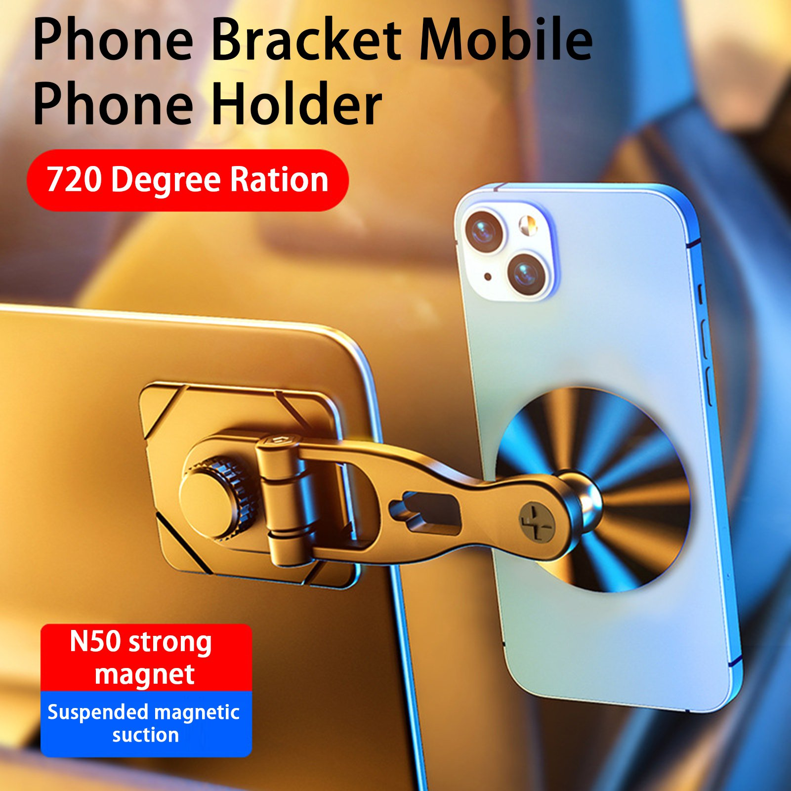 Magsafe Magnetic Car Phone Holder Foldable Bracket For Phone Holder
