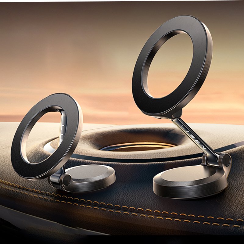 LISEN Wholesale Car Mount Charger Fast Charging Wireless Magnetic Car Phone Mount