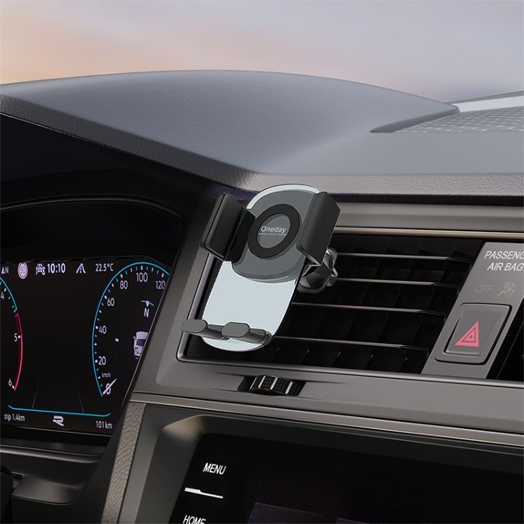 Hot Sale Oneday OH10 Button collection and release car holder For outlet in car rotatable One Touch air vent smartphone gps