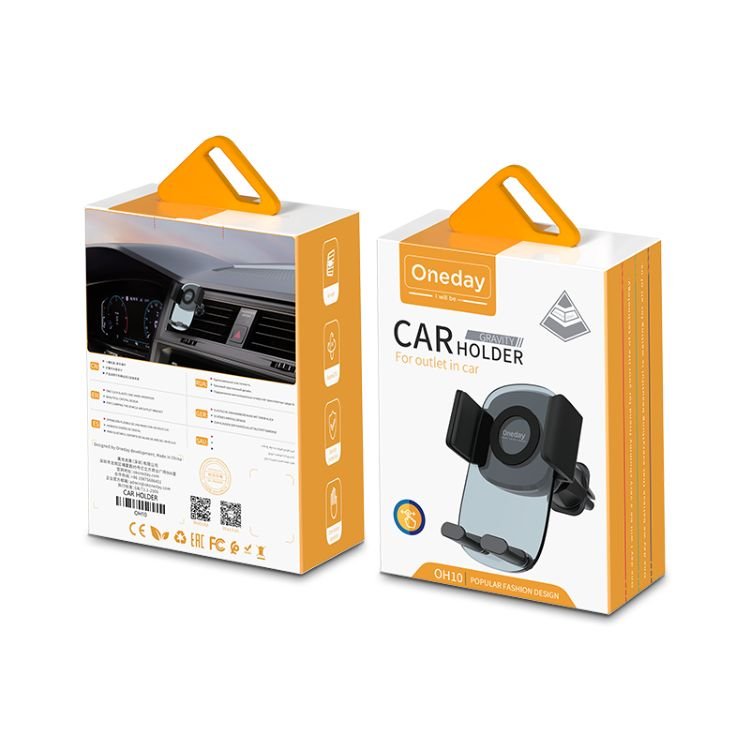 Hot Sale Oneday OH10 Button collection and release car holder For outlet in car rotatable One Touch air vent smartphone gps