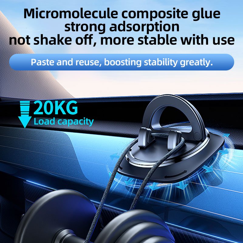 360 Degree Rotating Car Anti-Slip Mat Universal Dashboard Navigation Bracket Charger Combination Phone Holder