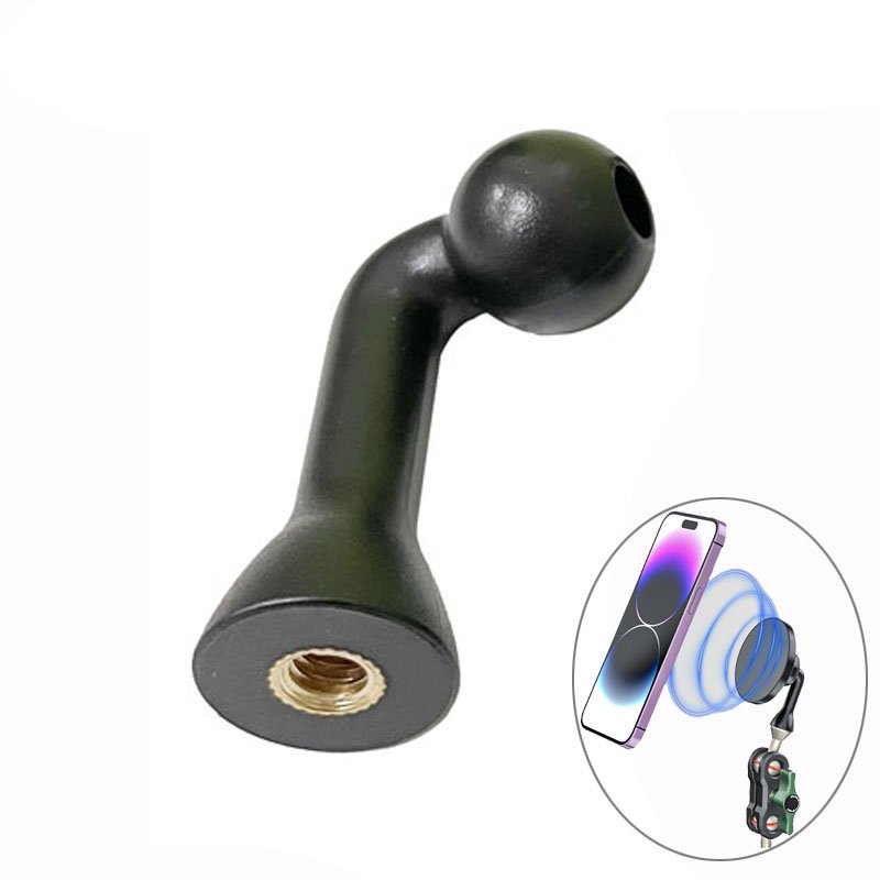 Durable mobile phone holder photography accessories PC material microphone stand tablet holder 17mm ball adapter