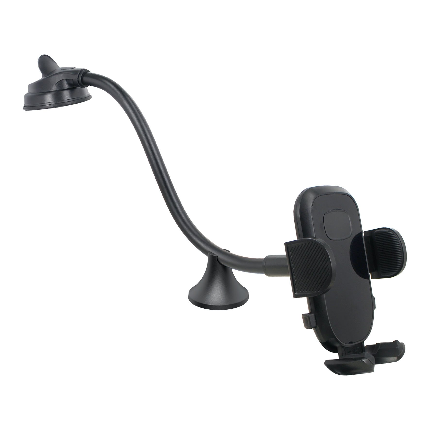 universal 2 in 1 Windshield Dashboard long gooseneck mount mobile phone car holder