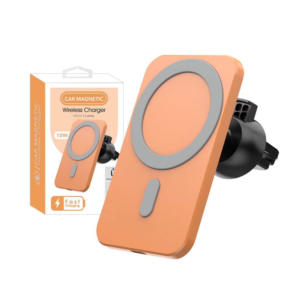 New Technology 2024 Ready Stocks N52 Magnetic Wireless Charger Car 15W Air Vent Car Phone Holder Wireless Charger