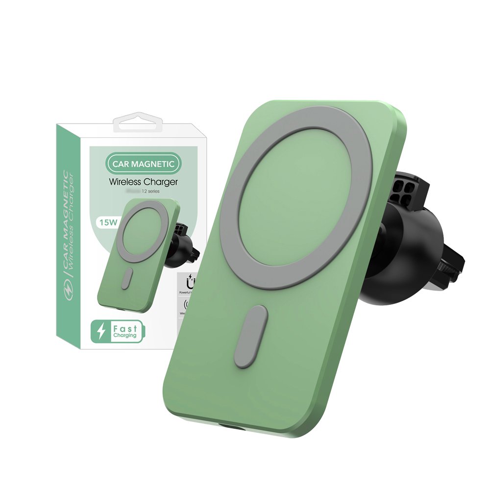 New Technology 2024 Ready Stocks N52 Magnetic Wireless Charger Car 15W Air Vent Car Phone Holder Wireless Charger