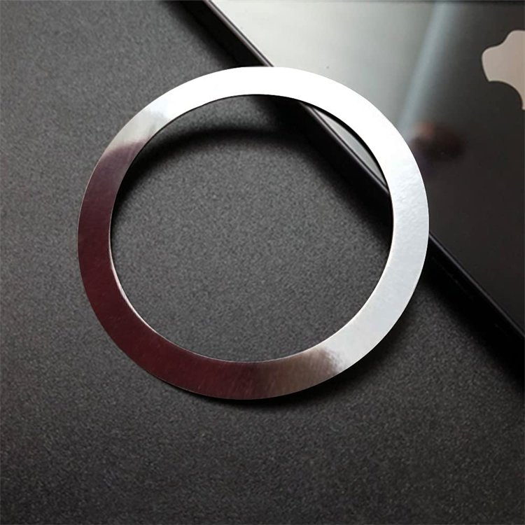For Ma metal wallet Magnetic Wireless Charger Stand Iron Plate Sticker Ring magnetic Metal Mobile Phone Desk Holder