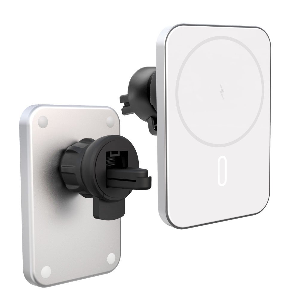 15W Magnetic Wireless Car Charger For iphone 12 Phone Car Holder Air vent Magnet Car Mount fast charging pad