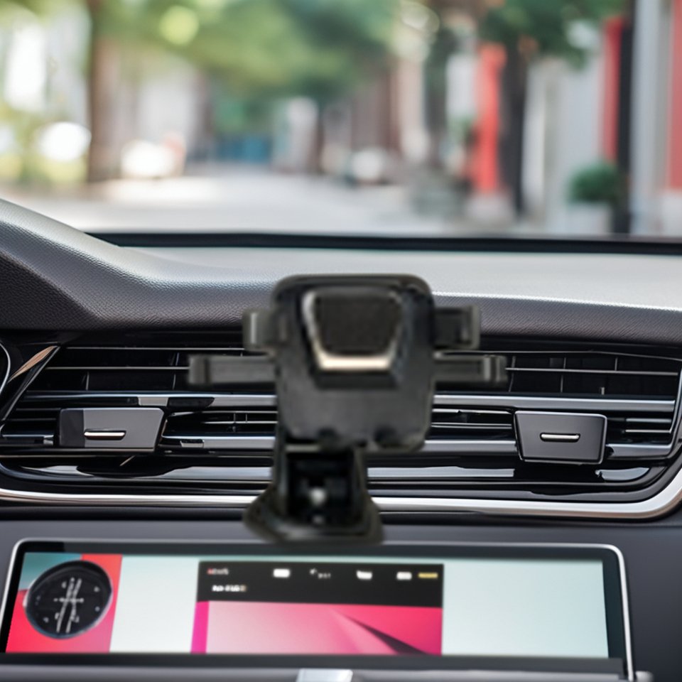 Adjustable Height Smart Tracking Car Mount Cellphone Holder