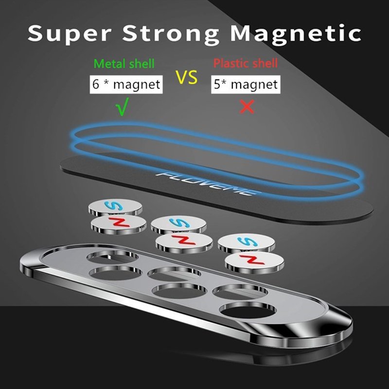 Factory ready to ship Support custom logo universal phone holder latest wall bracket magnet magnet mobile phone car holder