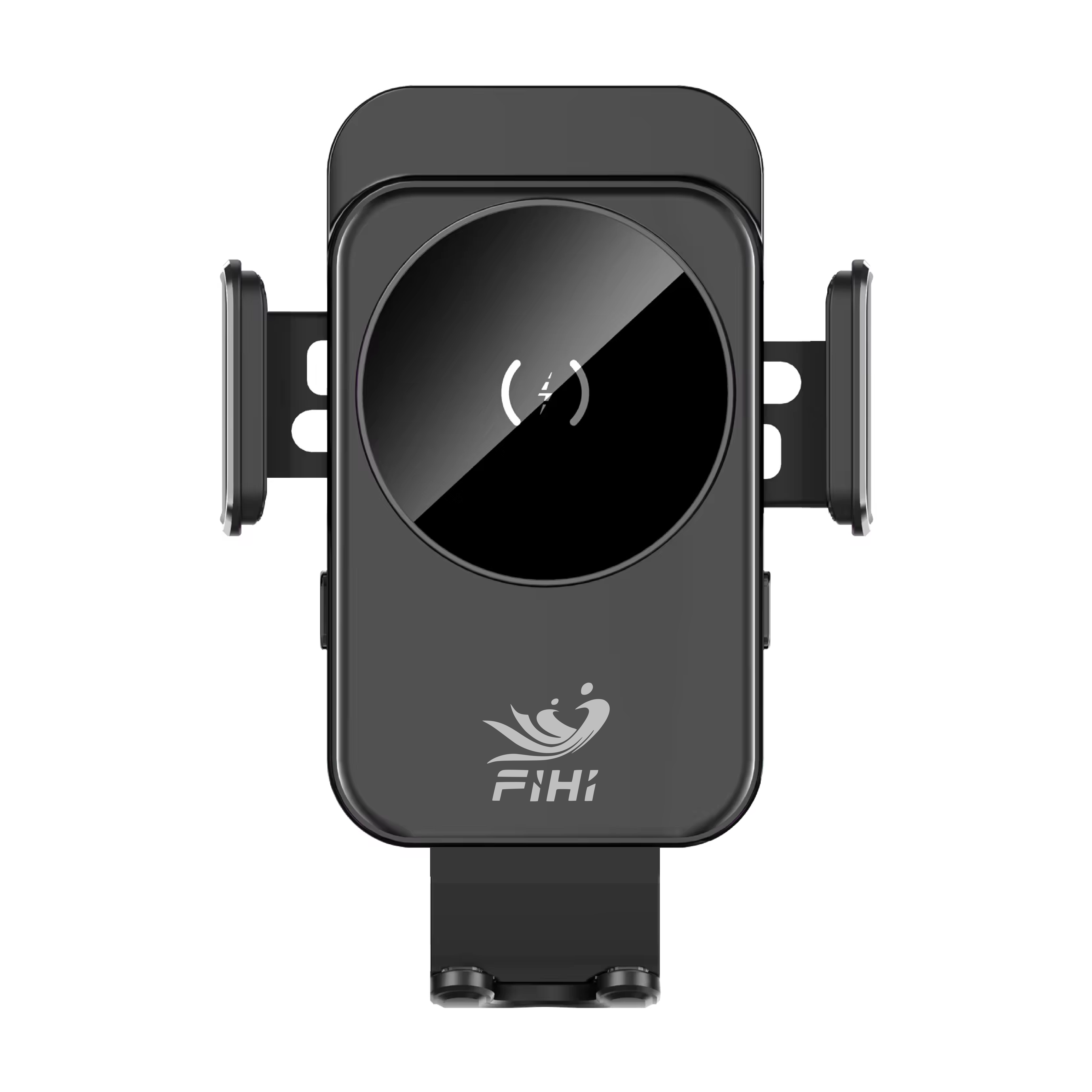 FIHI Hot Sales Magnet Charger Holder Magnetic Car Phone Holder Automatic Clamping Car Wireless Charger Mobile Phone OEM Type C