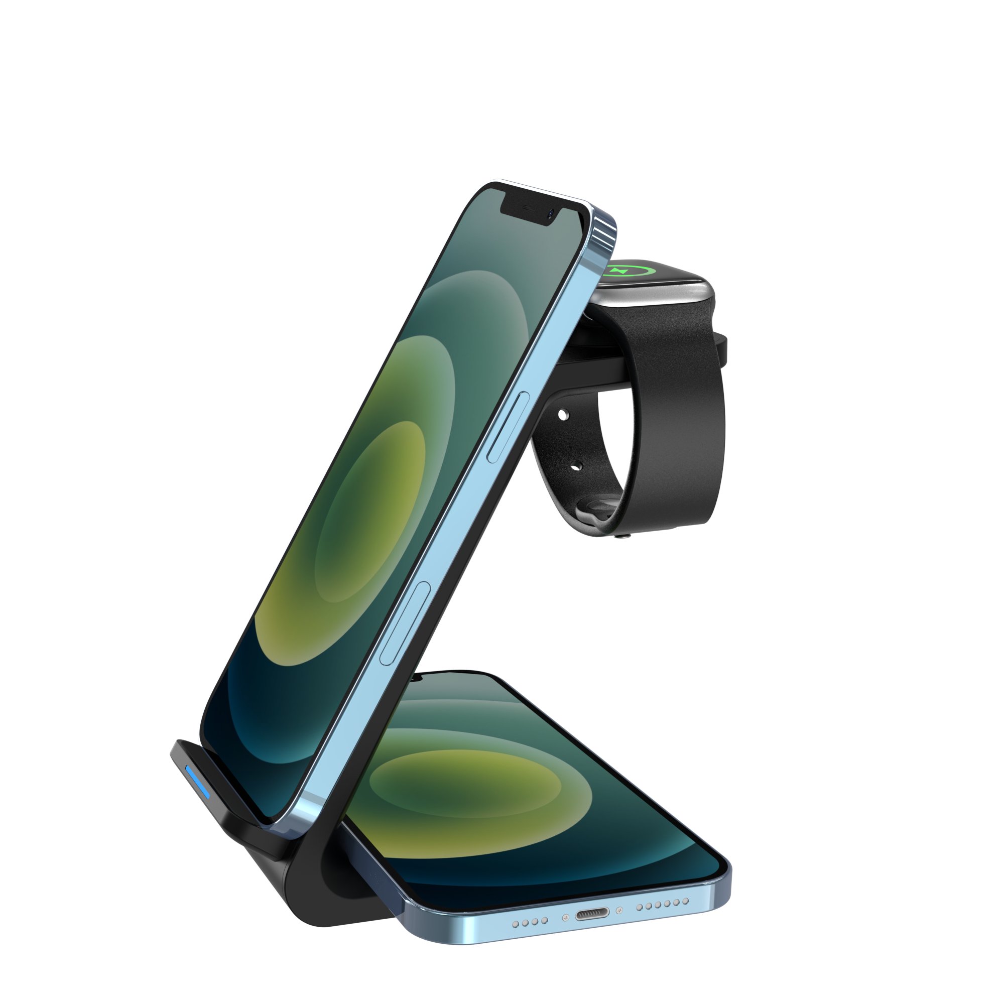 CT9 Black Best Seller 3 In 1 15w Wireless Car Charger