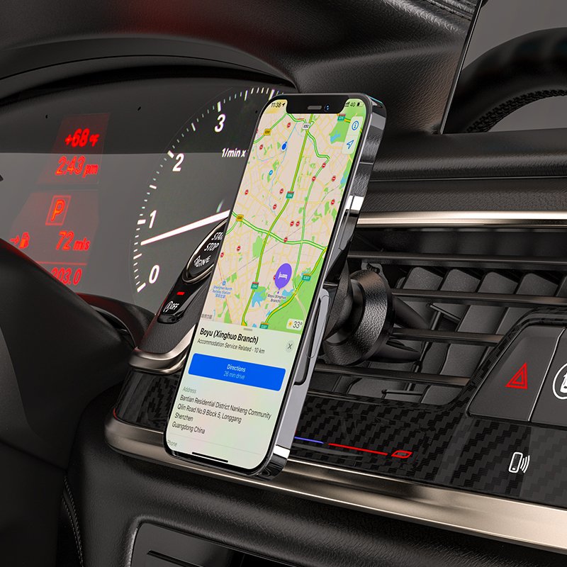 HOCO CA81 Magnetic in Car GPS Air Vent Mount Magnet Stand Car Mobile Phone Holder