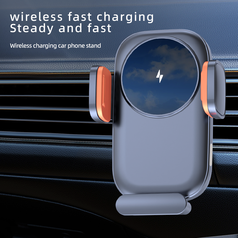 Universal Car Products Car Holder 15w Wireless Fast Charger Stand Phone For Car