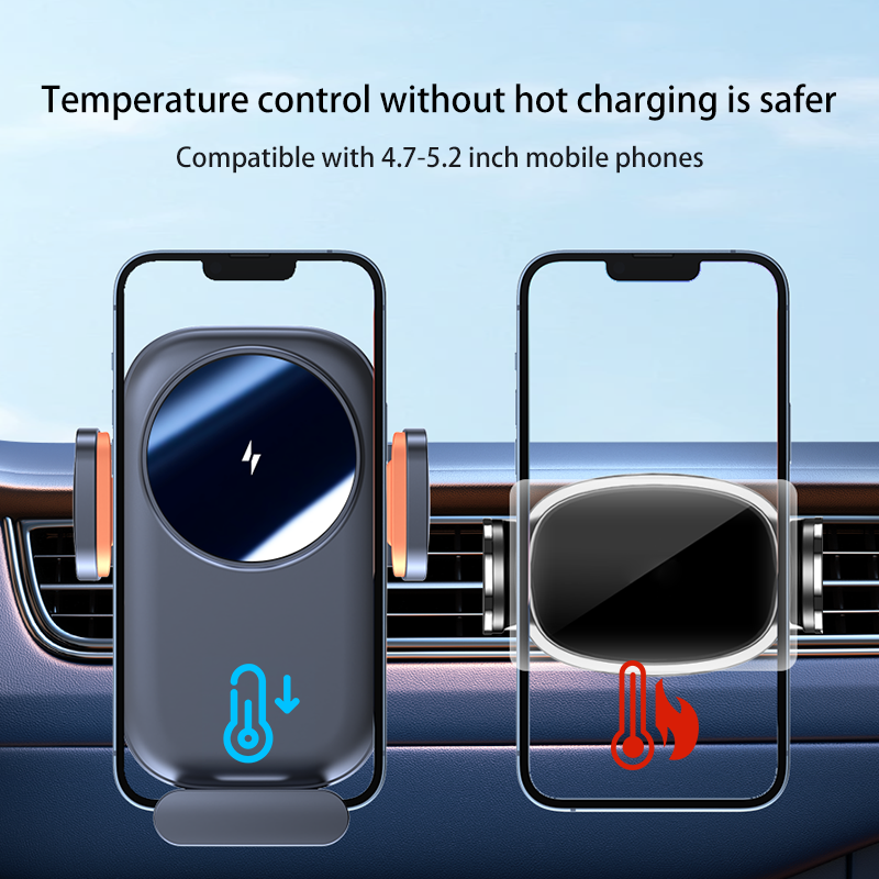 Universal Car Products Car Holder 15w Wireless Fast Charger Stand Phone For Car