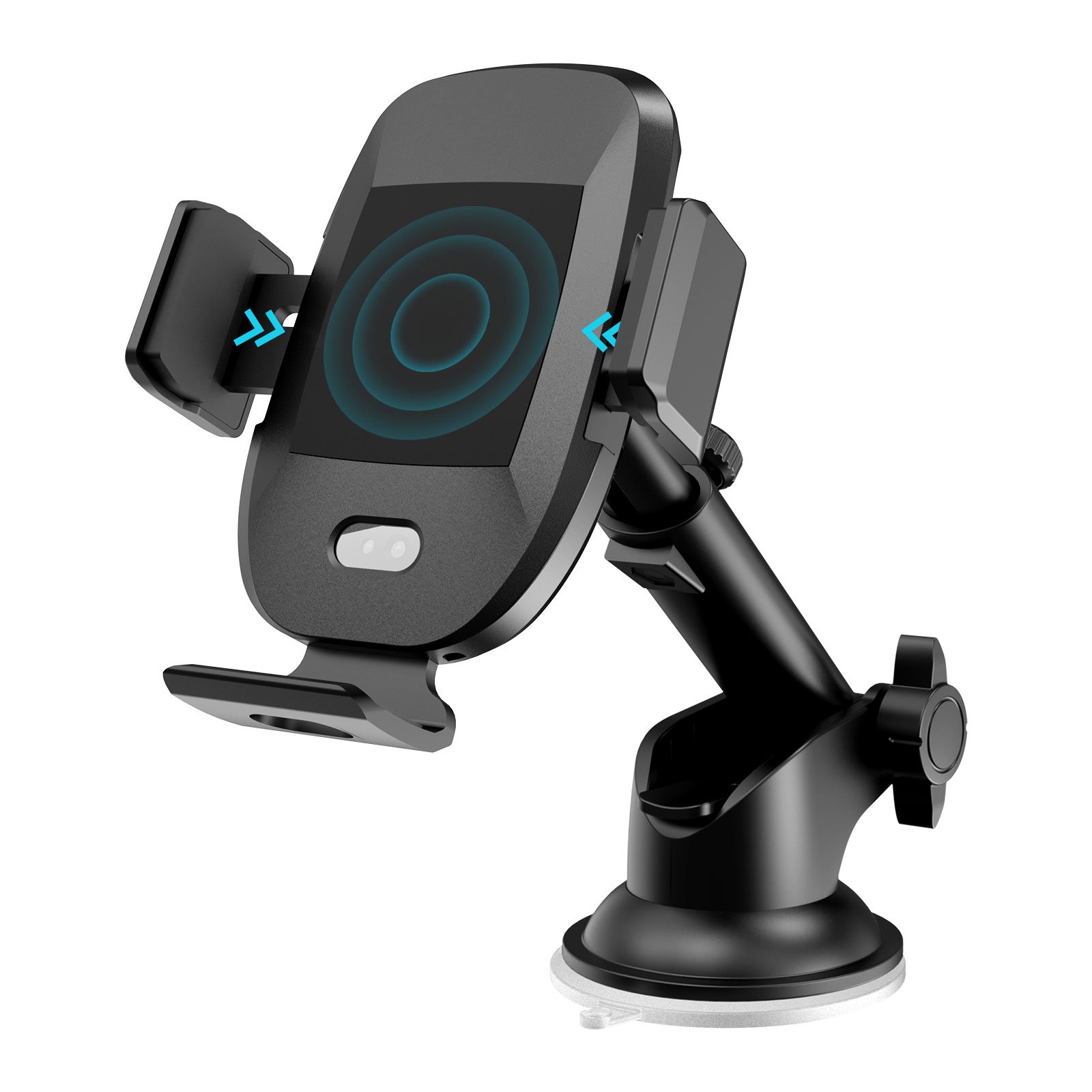 Best Seller 15W Qi Wireless Simple Fast Multifunction Chargers For Car Magnetic Phone Holder With Sensor Wireless Charger