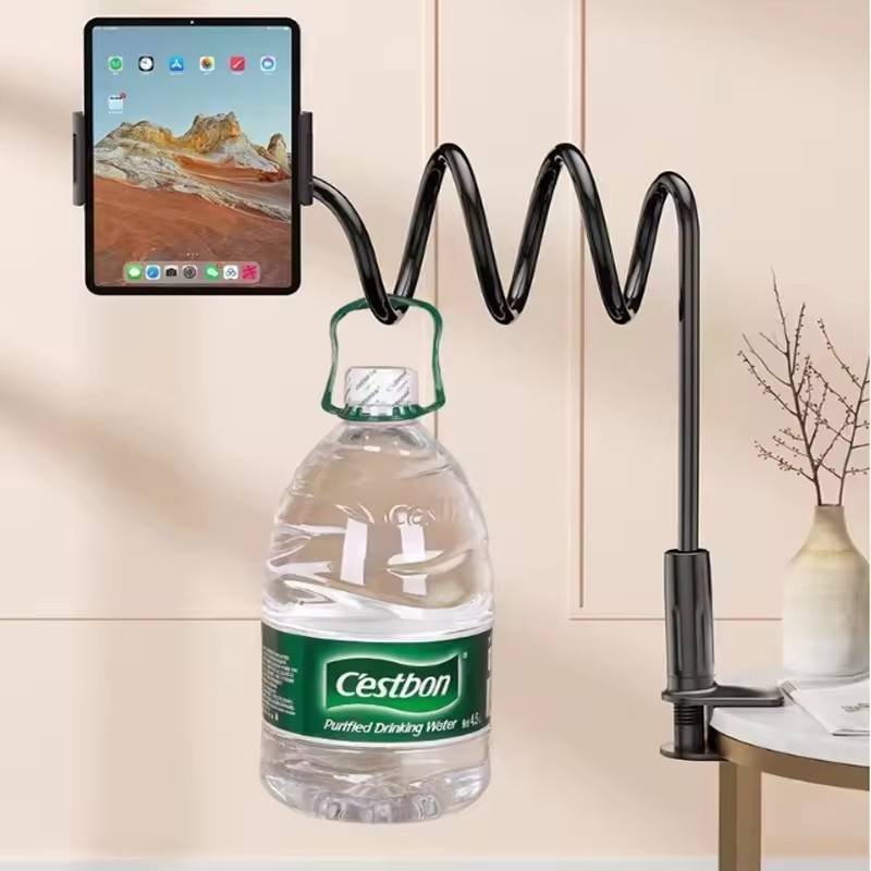360 Degree Mobile phone Desk holder Portable Fixed screw base Lazy phone stand Lazy Bed Holder for Tablet Long Arm Phone Mount