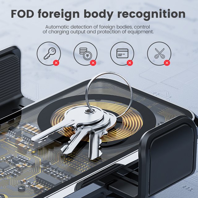 2023 New 15W Car Wireless Charger 360 Degree Rotation Intelligent Infrared Fast Wireless Charging Car Mount Phone Holder